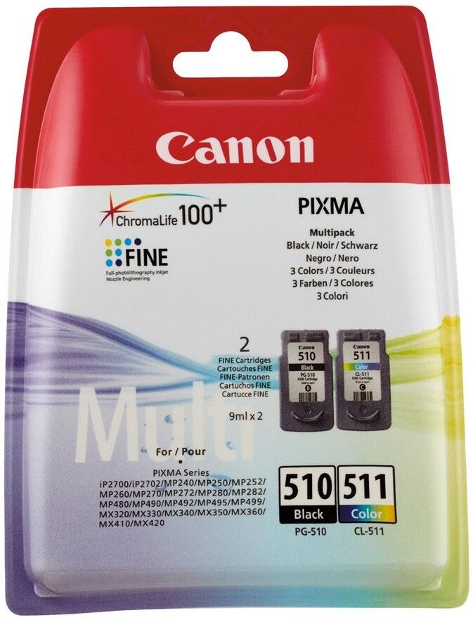 Original Canon Multipack PG 510 &amp; CL 511