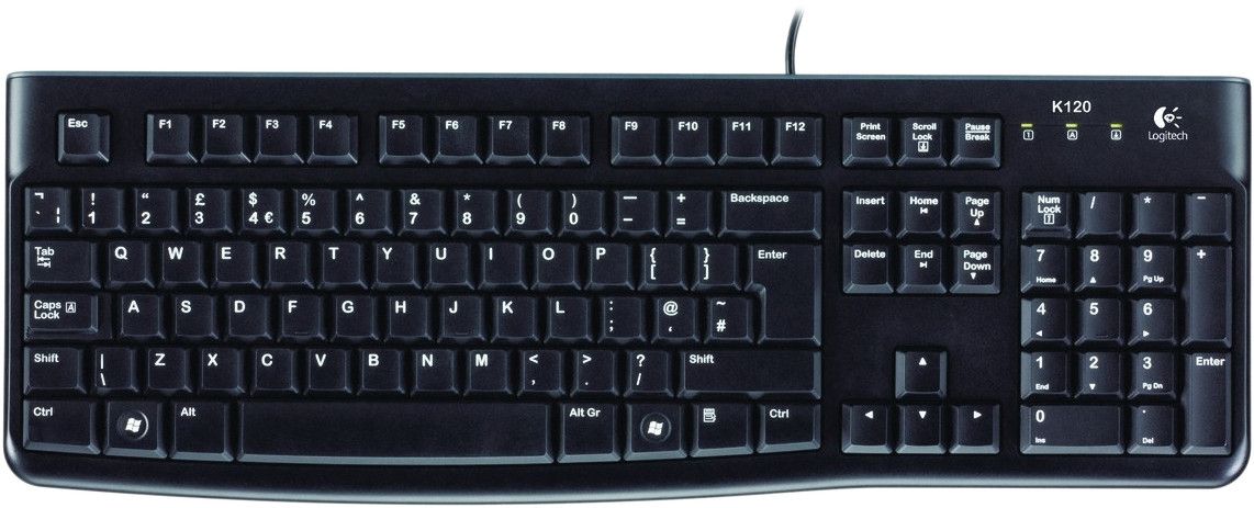 Logitech K120 QWERTY Toetsenbord