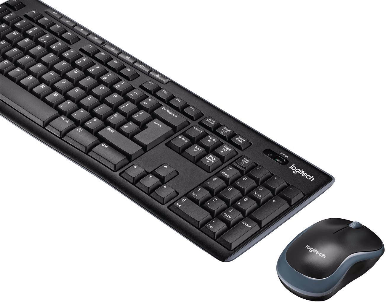 Logitech MK270 Draadloos Toetsenbord en Muis Combo - QWERTY