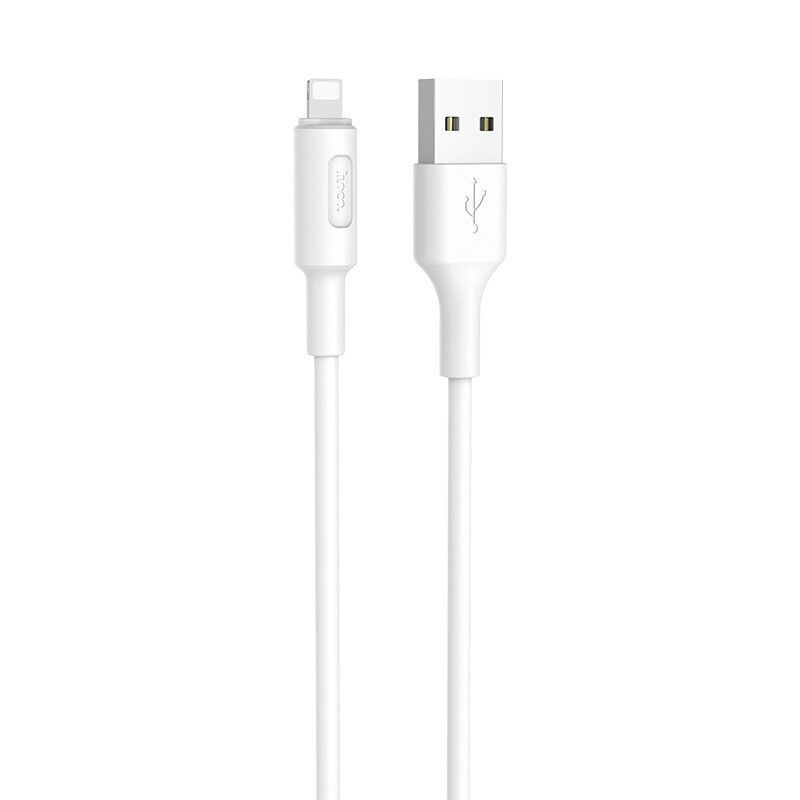 Hoco Lightning Kabel Wit (1 meter)