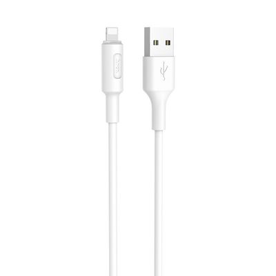 Hoco Lightning Kabel Wit (1 meter)