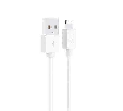 Hoco Lightning Kabel Wit (1 meter)