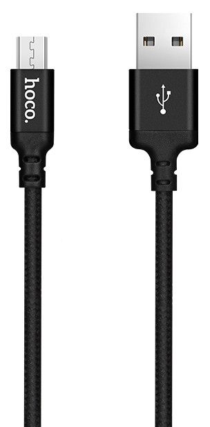 Hoco Micro USB Kabel Zwart (2 meter)