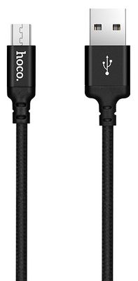 Hoco Micro USB Kabel Zwart (2 meter)