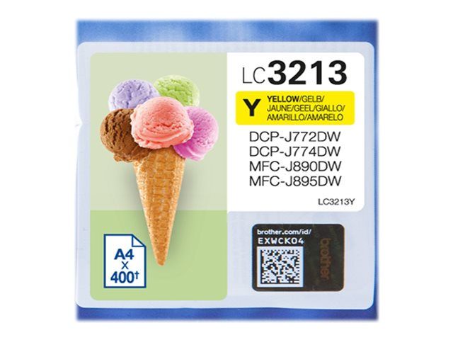 Original Brother LC 3213 Yellow