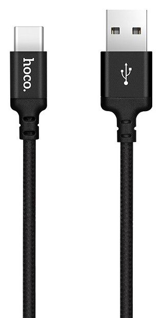 Hoco USB-C Kabel Zwart (1 meter)