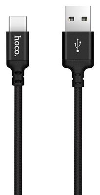 Hoco USB-C Kabel Zwart (1 meter)