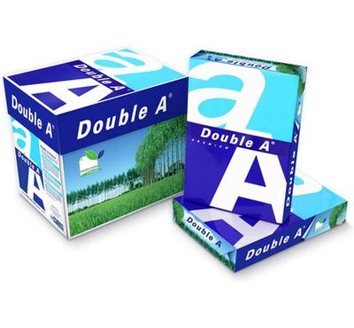 Double A Premium A4 Papier 80g  1 Doos (5 Pakketten/500 Vellen)
