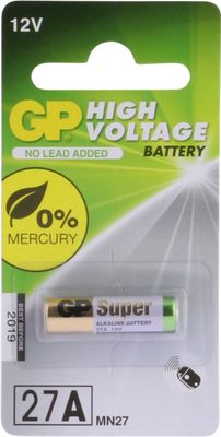 GP Hoogspanning Alkaline 27A (MN27) Rondcel Batterij (1-pack)