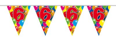 6 Jaar Slinger Balloons - 10 meter