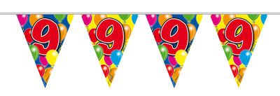 9 Jaar Slinger Balloons - 10 meter