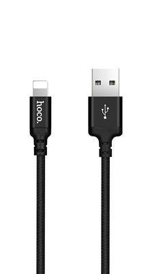 Hoco Lightning Kabel Zwart (2 meter)