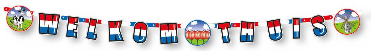 Welkom Thuis Letterslinger - 2 2 meter