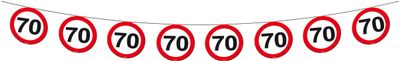 70 Jaar Verkeersbord Slinger - 12 meter