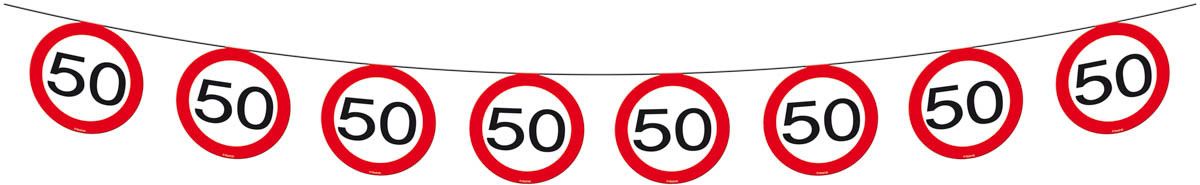 50 Jaar Verkeersbord Slinger - 12 meter