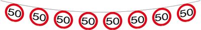 50 Jaar Verkeersbord Slinger - 12 meter