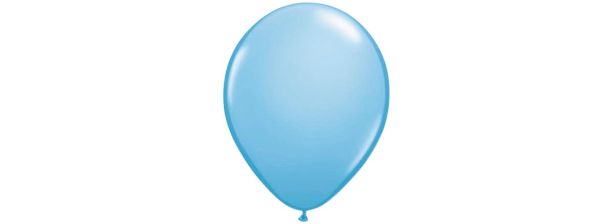 Lichtblauwe Ballonnen 30cm - 10 stuks