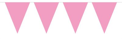 Baby Roze Vlaggenlijn - 10 meter