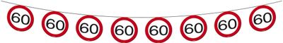 60 jaar Verkeersbord Slinger - 12 meter