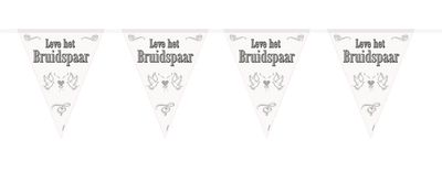 Vlaggenlijn Leve Het Bruidspaar