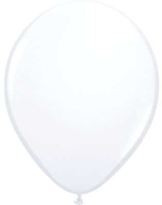 Witte Ballonnen 30cm - 10 stuks