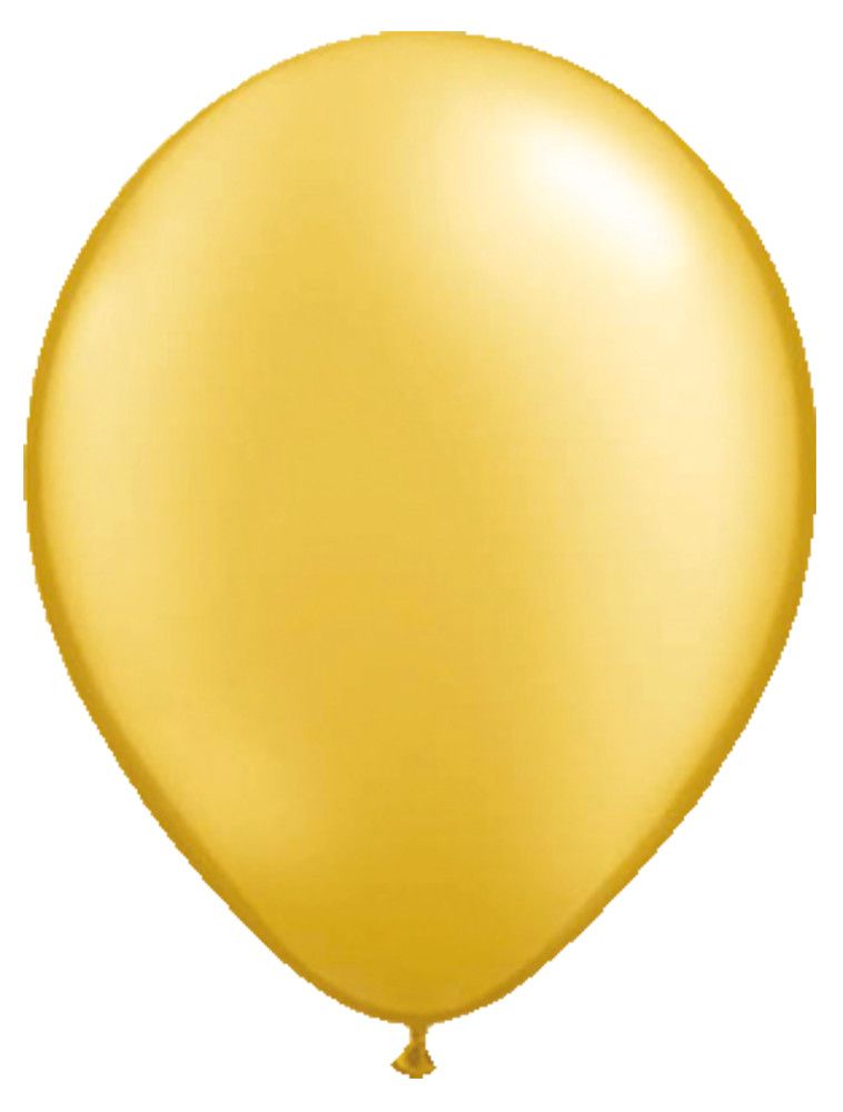 Gouden Metallic Ballonnen - 10 stuks