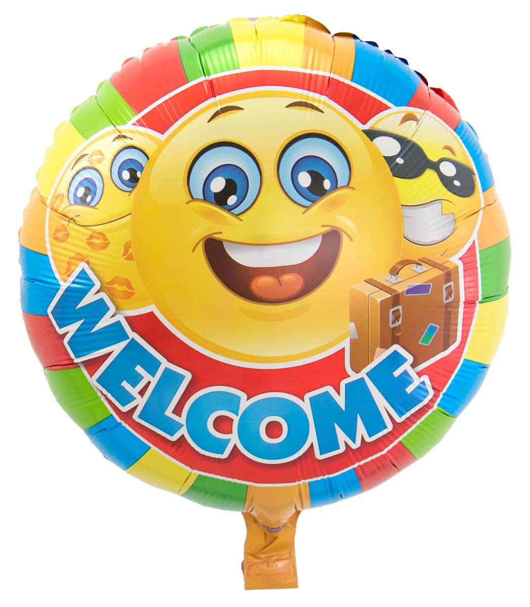 Welkom Thuis Emoji Ballon