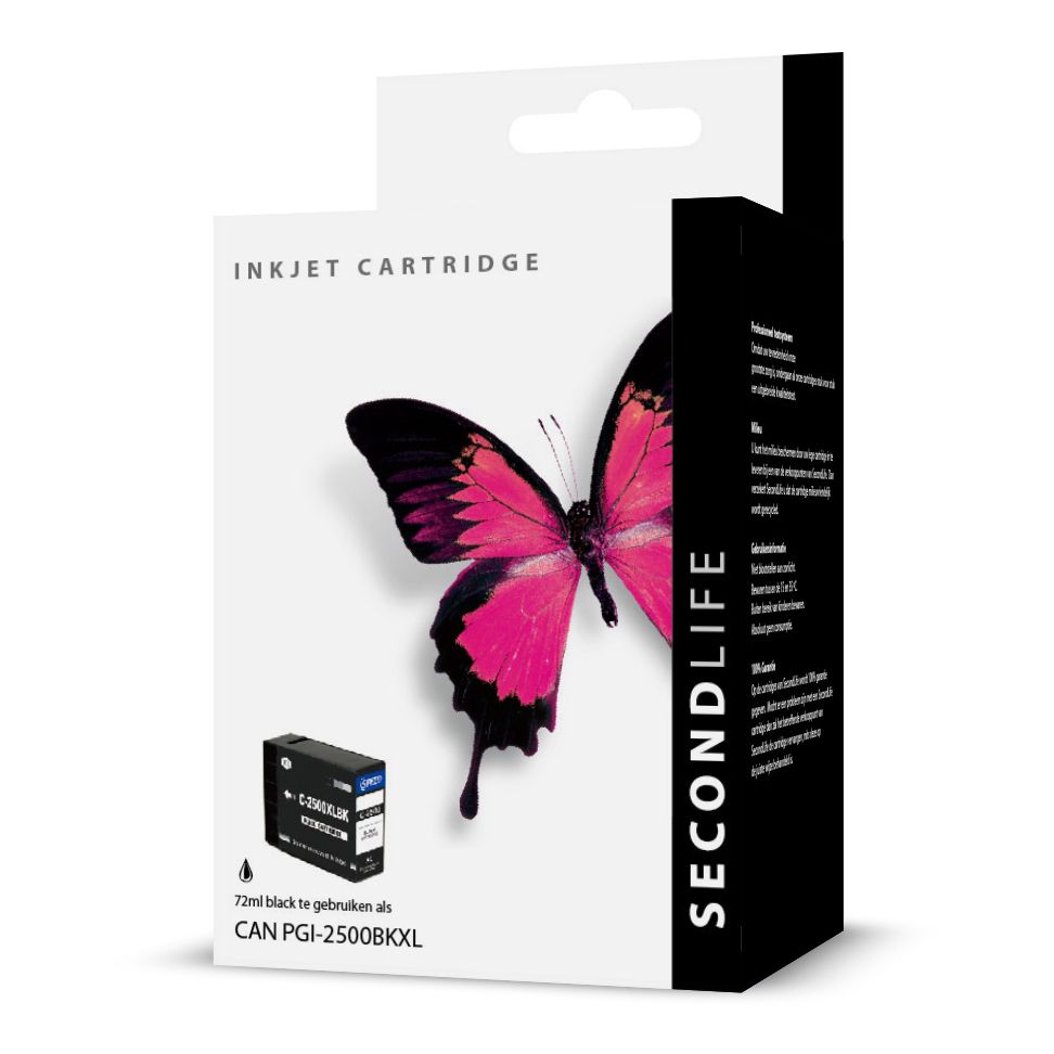 SecondLife - Canon PGI 2500 XL Black