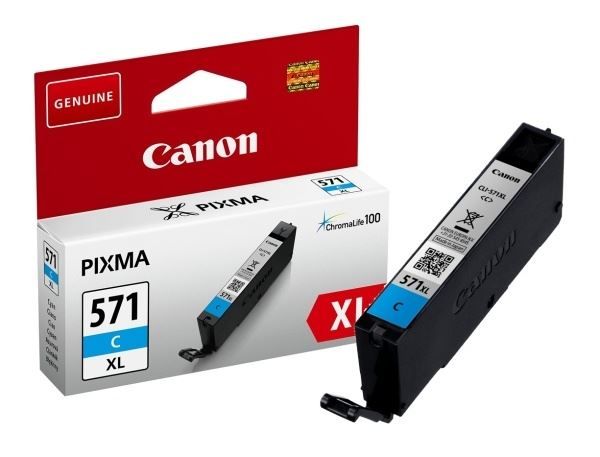 Original Canon CLI 571 XL Cyan