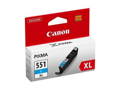 Original Canon CLI 551 XL Cyan