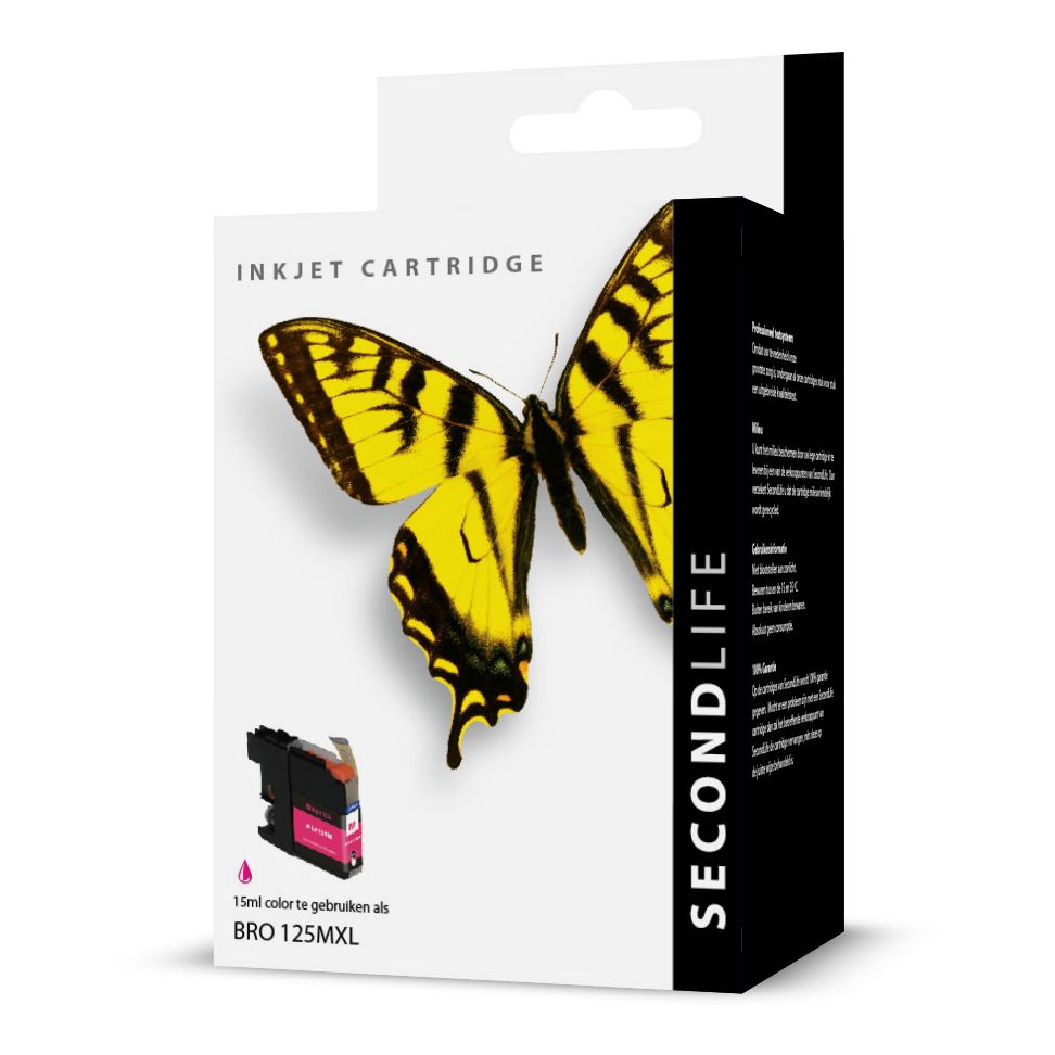 SecondLife - Brother LC 125 Magenta XL