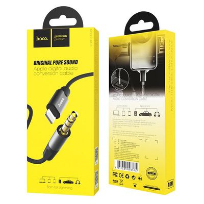 Hoco Apple Lightning Cable to Aux (3.5mm) Cable - (1 meter)