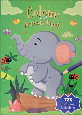 Kleur- en activiteitenboek - Dieren &amp; Insecten - 72 pagina&#39;s