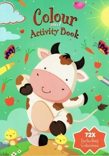 Kleur- en activiteitenboek - Boerderij - 72 pagina&#39;s