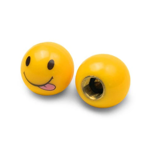 Cheeky Emoji - Motorcycle Valve Caps