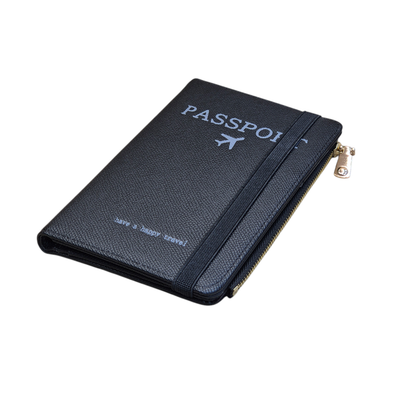 Passport cover, Black