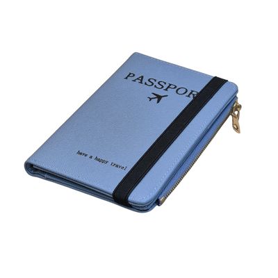 Passport cover, Blue