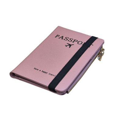 Passport cover, Rose