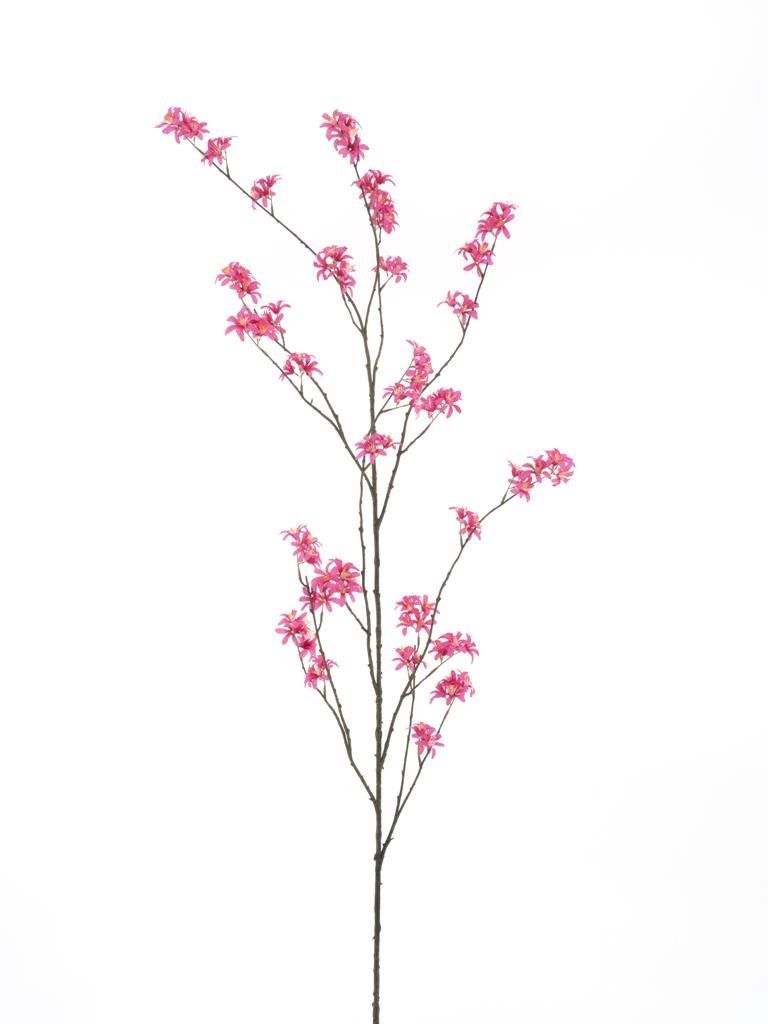 Wild peach blossom branch Blois red 165cm