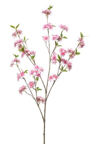 Cherry blossom branch pink 120cm