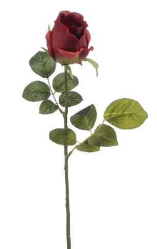 Rose babette spray red 68cm