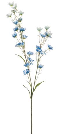 Buttercup spray blue 85cm