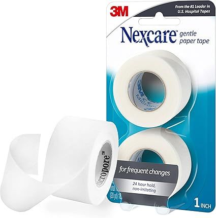 Nexcare™ Ruban adhésif doux 781-2PK-CA, 1 po x 360 po (25,4 mm x 30 pieds), 2/paquet