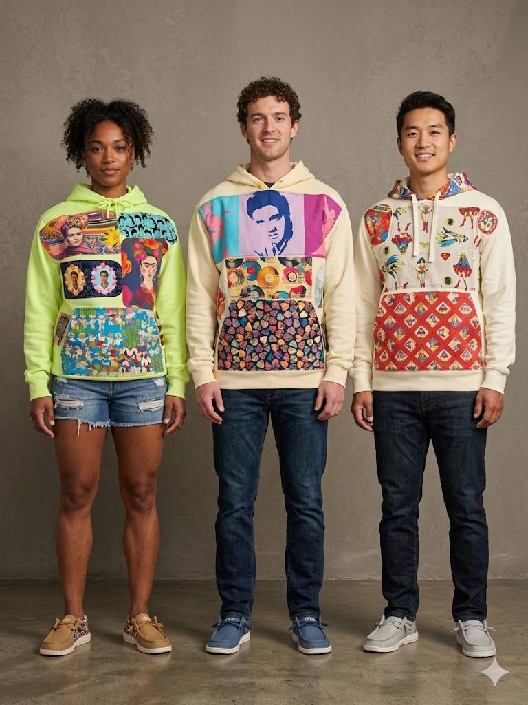 Patchwork Hoodie