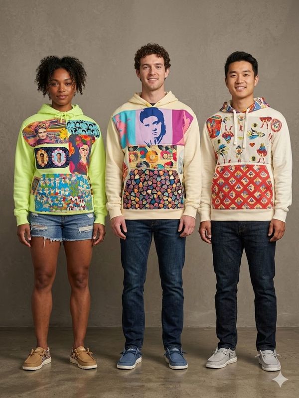 Patchwork Hoodie