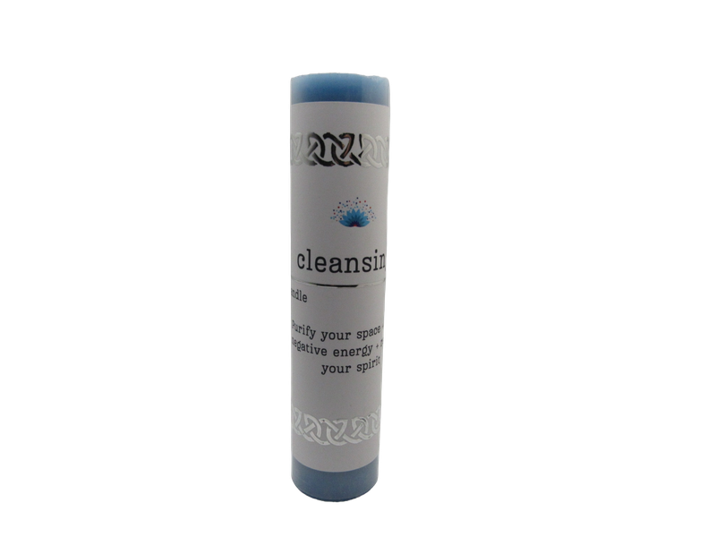 Manifestation Pillar Candle &quot;Cleansing&quot;