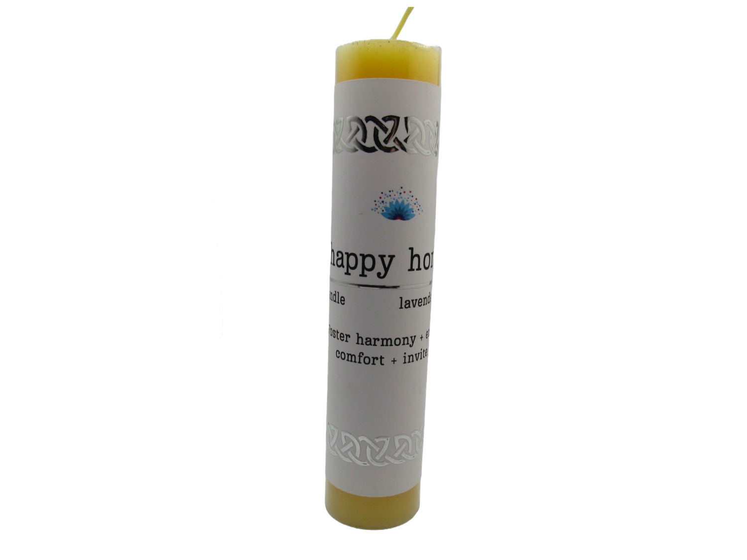 Manifestation Pillar Candle &quot;Happy Home&quot;