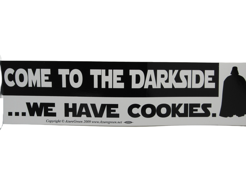 Come to the Dark Side Sticker