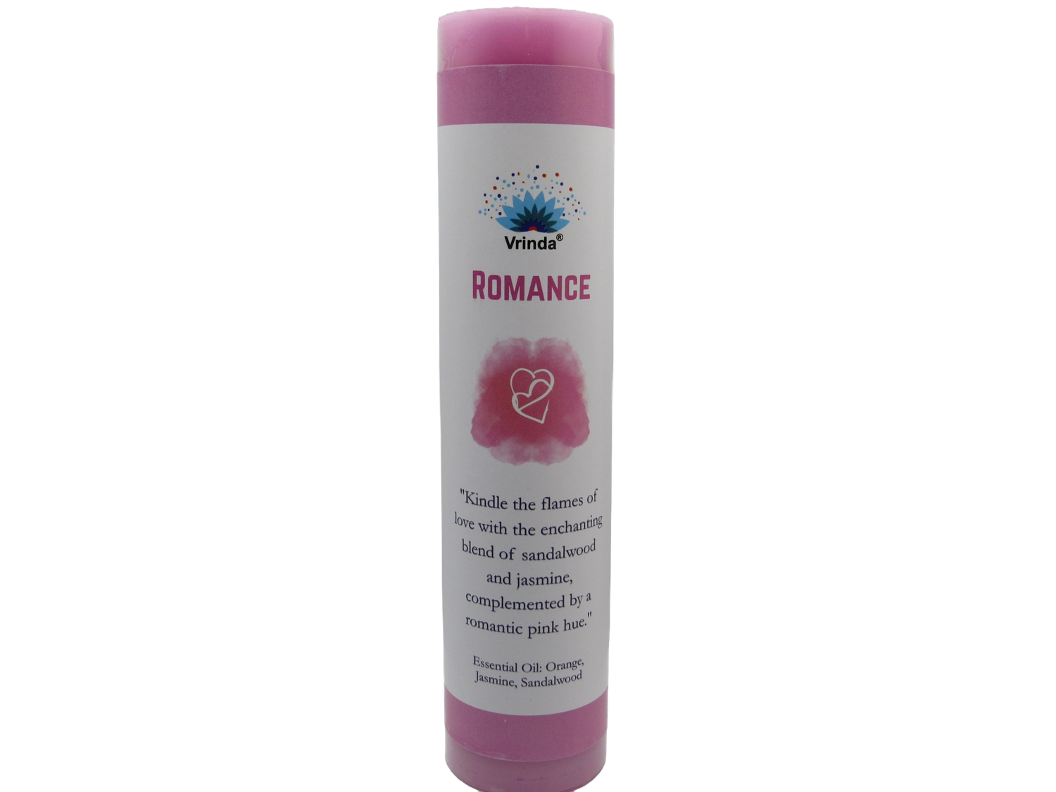 Manifestation Pillar Candle &quot;Romance&quot;