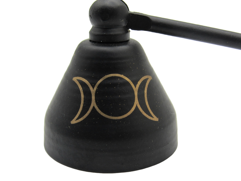 Iron Candle Snuffer, Tripple Moon